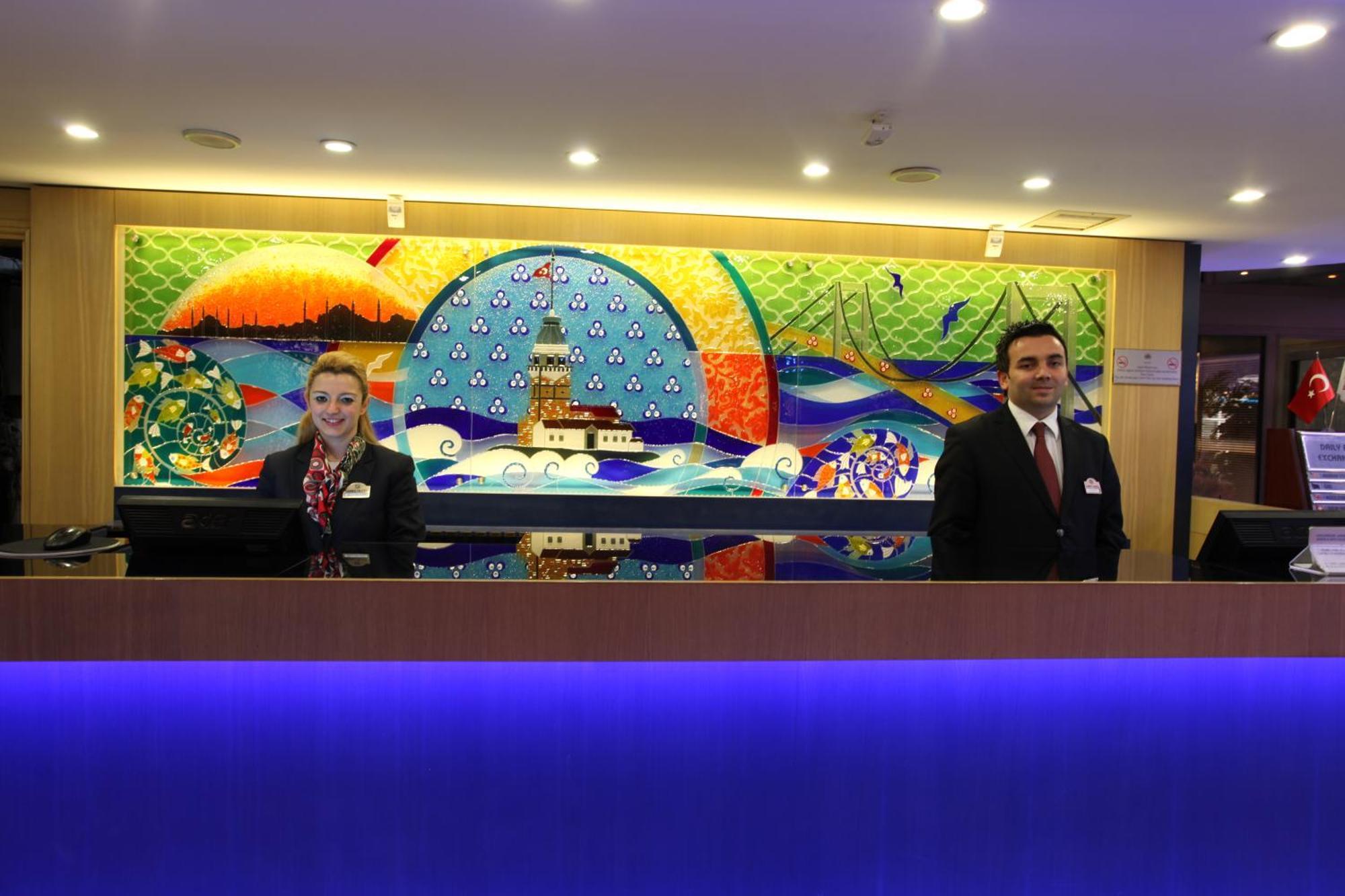 Guenes Hotel Merter Istanboel Restaurant foto